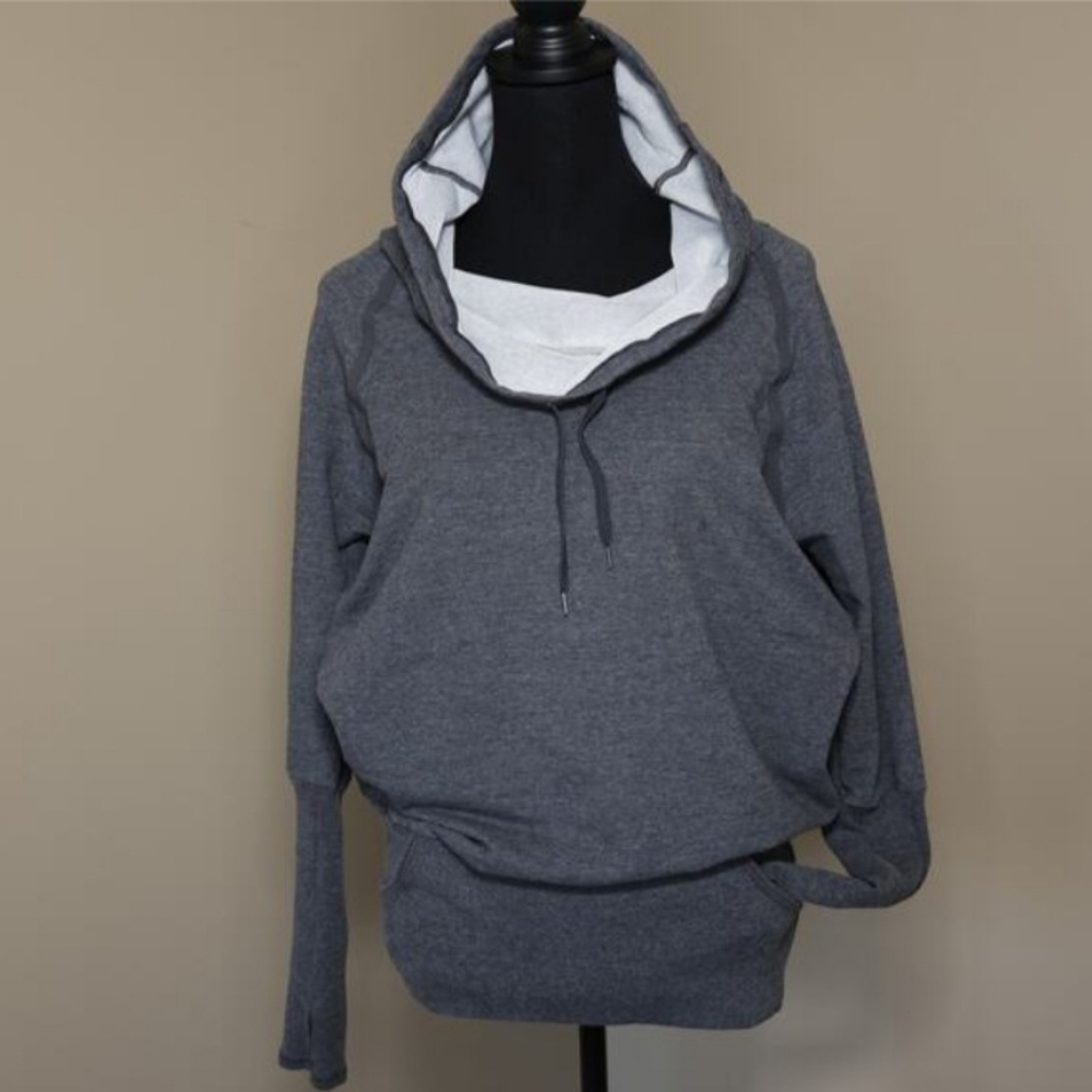 Lucy Charcoal Cowl Neck Sweater sz S
